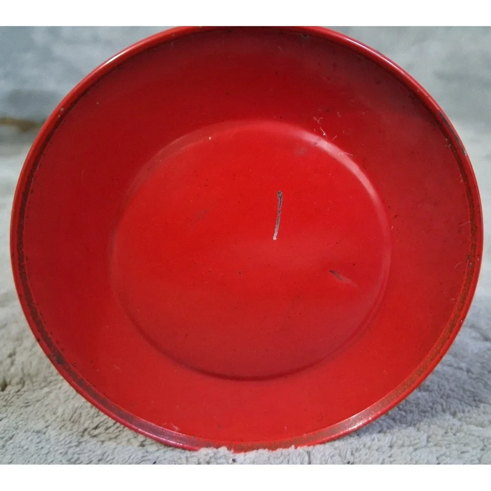 Vintage Winged Wheel No 350 Red Kerosene Lantern Japan Unused‎ Skater Mini Lamp